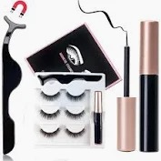 3 Pairs Magnetic Eyelashes For Women Eye Lashes For Women Reusable Magnetic Party Makeup Natural Black