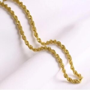 Artificial Neck Chain For Women Gold