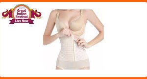 Belly Fat Burner And Body Shaper Beige Size L