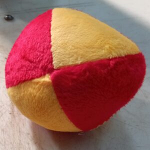 Kids Soft Ball Red With Yellow