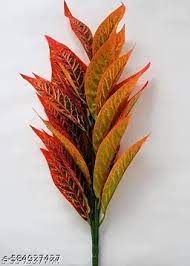 Artificial Natural Looking 26 Leaves Snack Rubber Plant Artificial Fake Tree