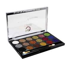 Matt Look Glitterz Highlight 18 Colour Palette 01 Classic Edition 18Gm