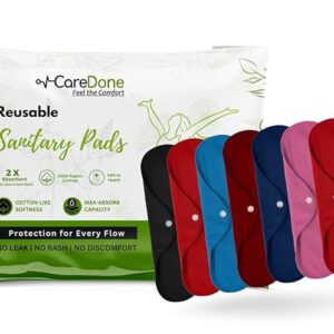 Caredone Reusable Pads Maxi Cloth Pads