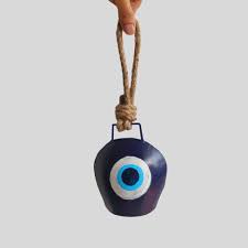 Evil Eye Cow Bell For Wall Decor For Homes