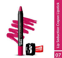 Glam 21 Lip Seduction Non Transfer Crayon Lipstick Sherbet Pink 3 Point 6 Gm 07 Pink Shade