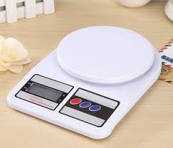 White Color Electronic Kitchen Scale