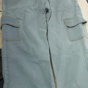 Light Blue Color Double Pocket Jeans Size 34
