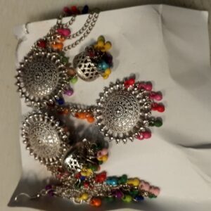 Silver Plated Earrings Set For Women