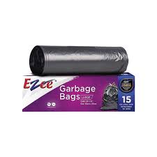Ezee Garbage Bag Black 60Cmx81Cm 15Pc
