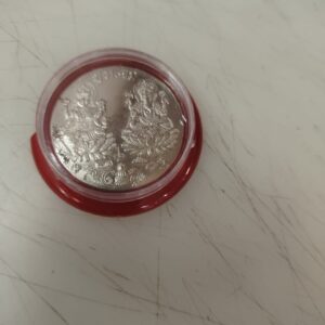 Silver Colour Lakshmi Ganesh Pooja Coin