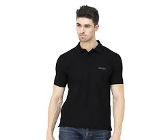 T Shirt For Men Colour Black Size Xxl