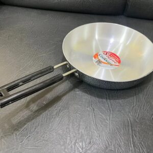 Silver 24 Cm Saffire Fry Pan For Kitchen
