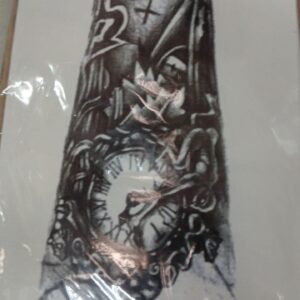 Temporary Tattoo For Girls Men Women 3D Hand Sticker Black