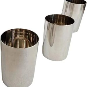Stainless Steel Glass Pack Of 3