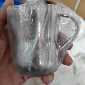 Stainless Steel 80 Ml Glass