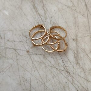 Women Rings Multicolor Set Of 6