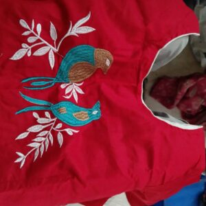 Women Red Color Blouse Size Xl