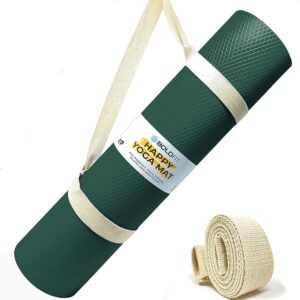 Boldfit Yoga Mats For Women And Men Exercise Kids Gym Mats Green