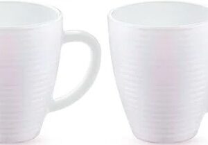 Coffee Mug Set 2Pcs White Colour