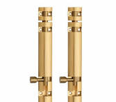 Aluminium Tower Bolts With Screws In Golden Color Size 8 Inch Tower Boltdoor Pack Of 2 Pcs