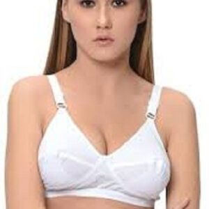 Women Non Padded Bra White Size 30