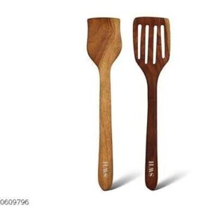 Neem Wood Cooking Spatula Pack Of 2