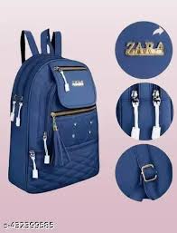 Trendy And Stylish College Backpacks For Girls Blue 1Pc