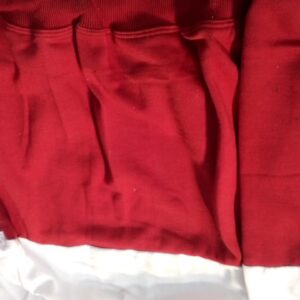 Maroon And White Winter T Shirt For Boys Size M