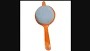 Orange Plastic Kitchen Tea Strainer