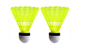 Nylon Badminton Shuttlecock Pack Of 2