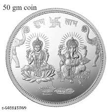 Shubh Labh Silver Coin