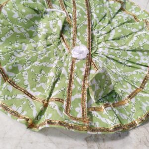 Green Colour Laddu Gopal Dress