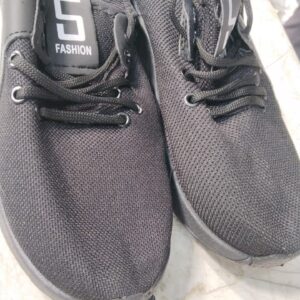 Black Color Shoes For Men Size 6