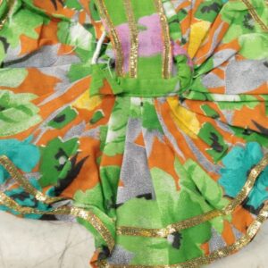 Green Color Ladu Gopal Dress