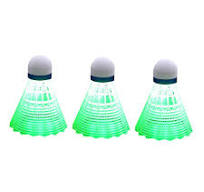 Badminton Shuttlecock Green 3 Pcs