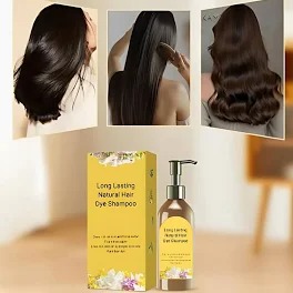 Long Lasting Natural Hair Dye Shampoo 100Ml