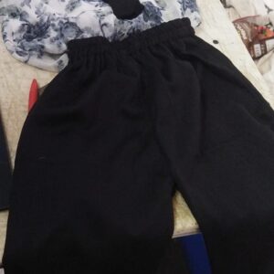 White And Black Color Printed Kids Girls Clothing Set Size 22