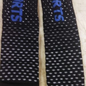 Black Color Printed Knee Cover Set Of 2