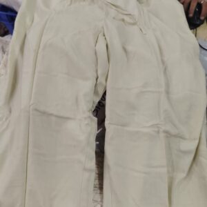 The Plus Cream Colour Trousers For Women Size 44