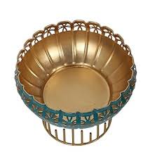 New Innovative Green Urli Bowl With Stand For Home Decor