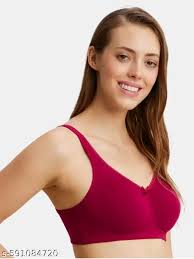 Maroon Color Padded Bra For Women Size 32