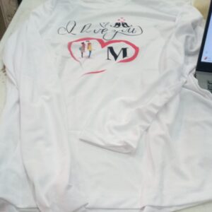 White Printed T Shirt For Men Size Xl