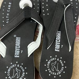 Women Black Colour Soft Casual Slipper Size 7