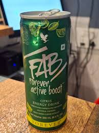 Fab Forever Active Boost Energy Drink Packaging 250 Ml