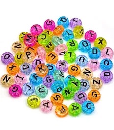 Color Alphabet Beads