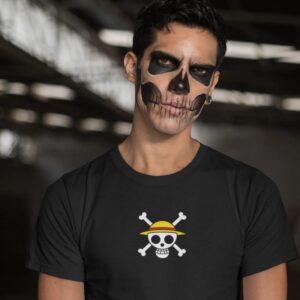 Monkey D Luffy Unisex T Shirt Black Colour Size Xl