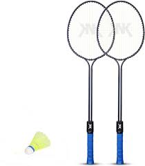 Double Shaft Single Colour Set Of 2 Piece Badminton
