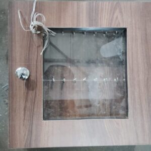 Invenzo Engineered Wood Wall Mount Key Box Cabinet Key Holder Lock Home Office Shops