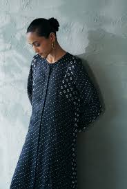 Canoopi Bindu Noir Kurta Set Colour Black Size M