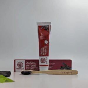 Damn Good Charcoal Herbal Toothpaste For Teeth Whitening 100Gm